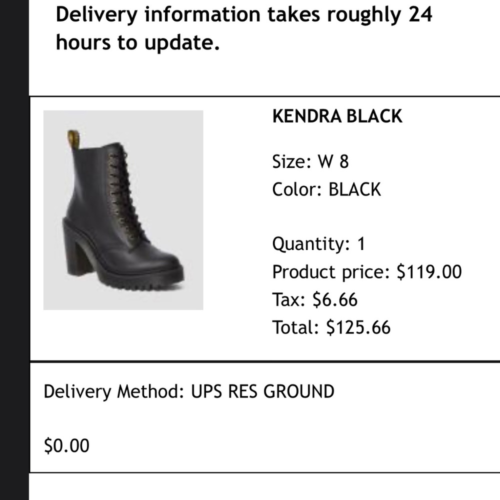 Dr martens high heel boots